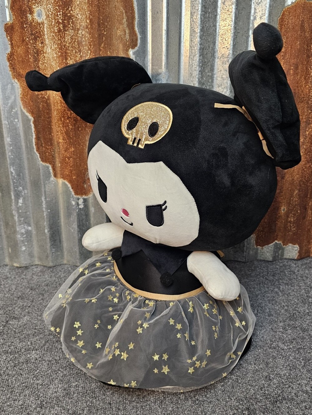 Sanrio Lissidoll Kuromi Musical Light-Up Plush • Twinkles & Sings! - Large